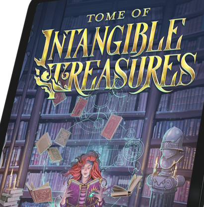Varied contributions to Lone Colossus Games' Tome of Intangible Treasures